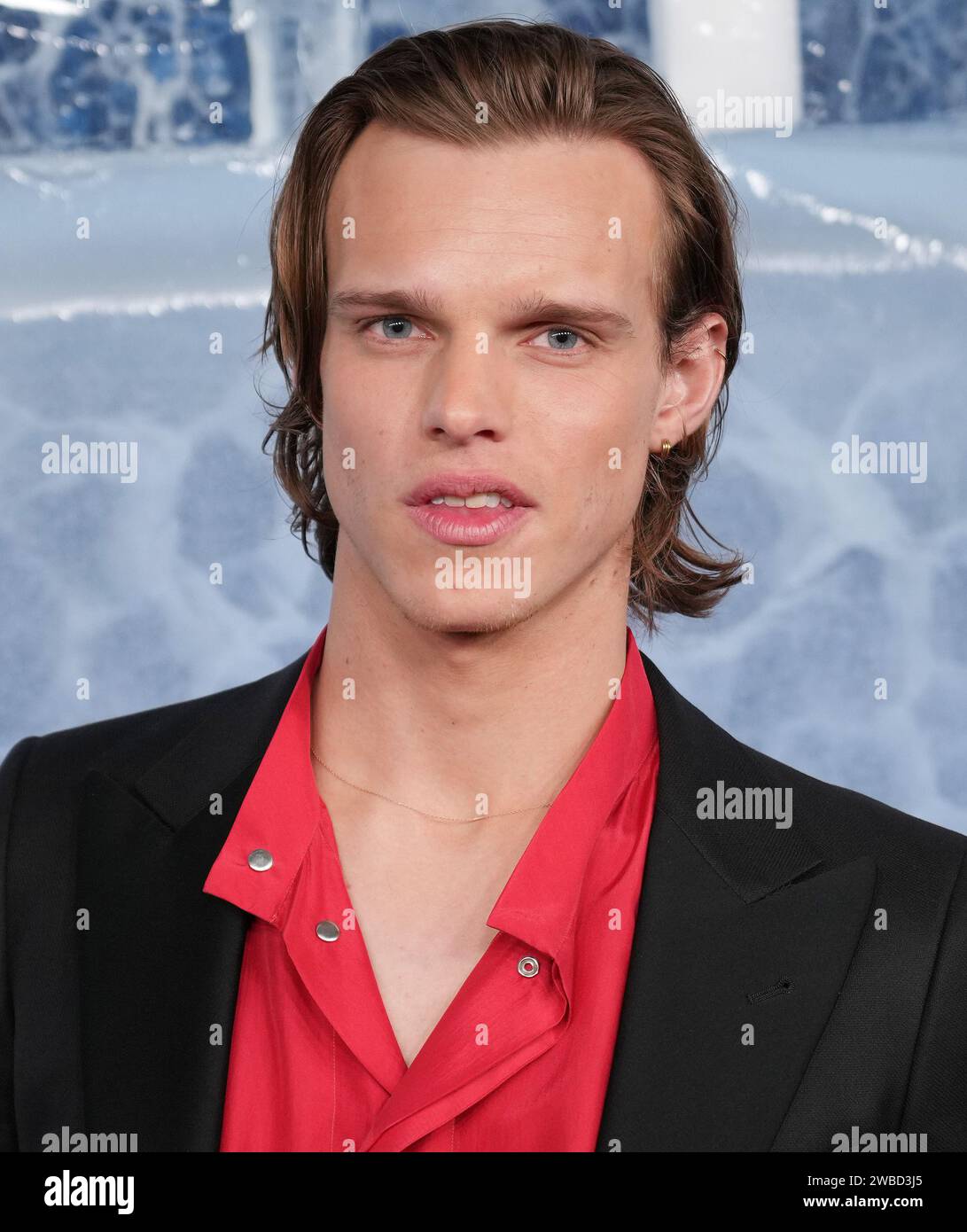 Los Angeles, USA. 09th Nov, 2024. Finn Bennett arrives at the HBO