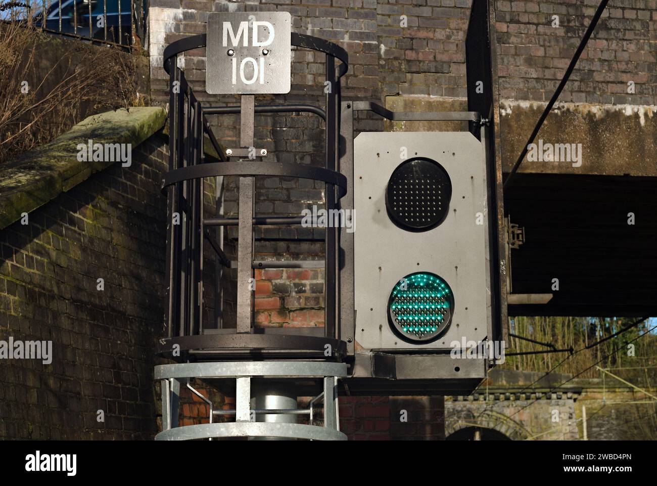 Signal MD101 Prestbury - updated Stock Photo