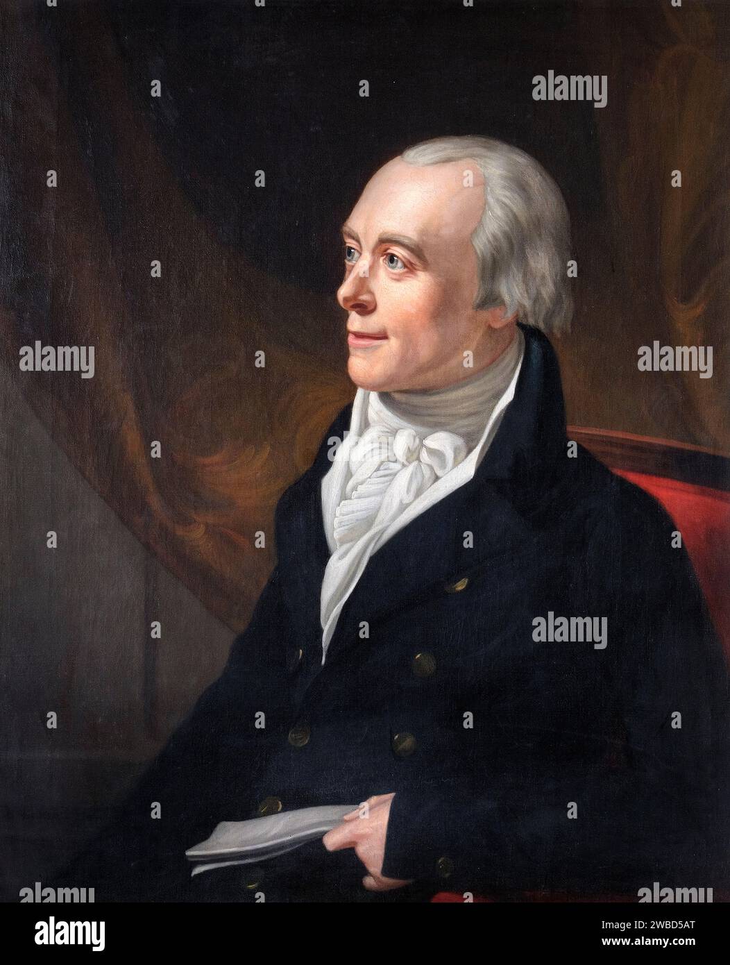 Spencer Perceval (1762-1812), British Prime Minister of the United Kingdom from October 1809 until his assassination in May 1812, portrait painting in oil on canvas by George Francis Joseph, circa 1812 Stock Photo