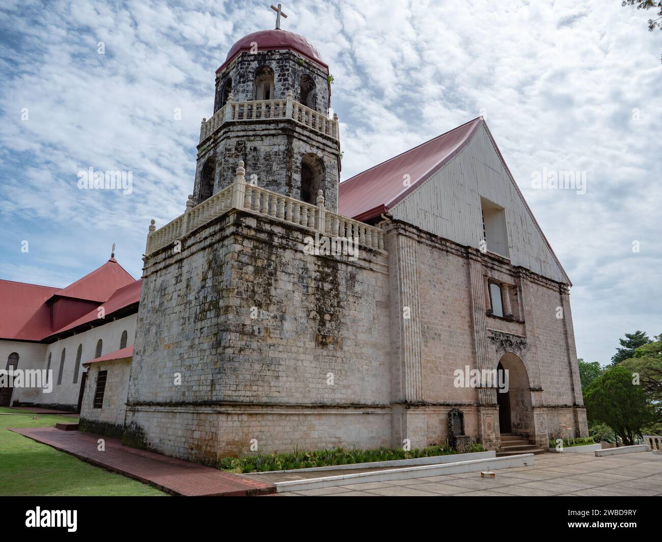 2023 Feb 15 - Siquijor Island of Philippines: Lazi Church and Convent - Siquijor. Philippines Stock Photo