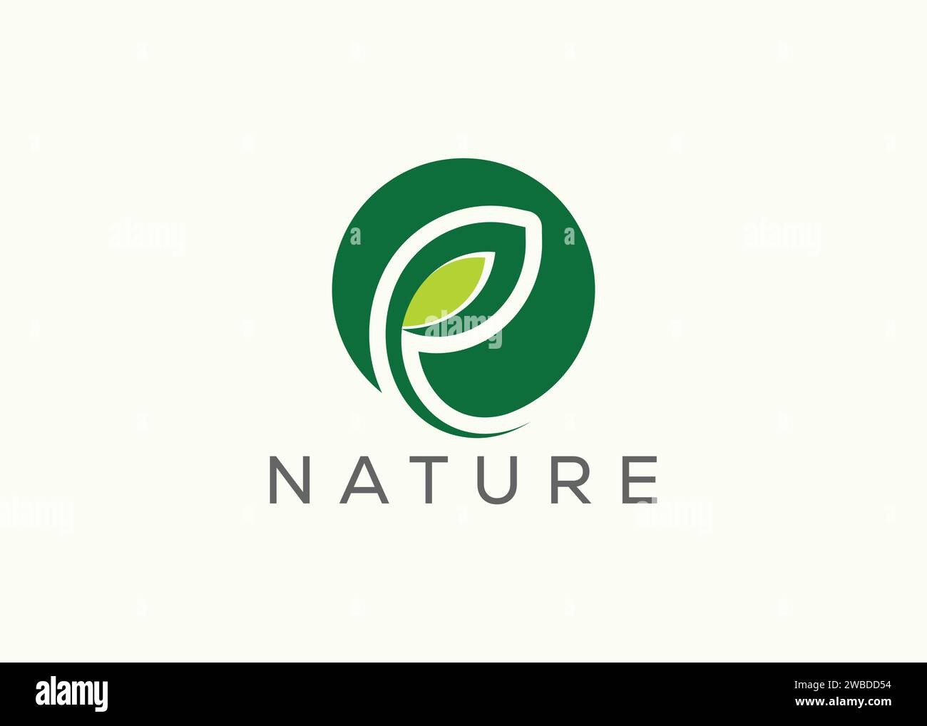 Green leaf logo design vector template. Nature Growth Leaf vector logo ...