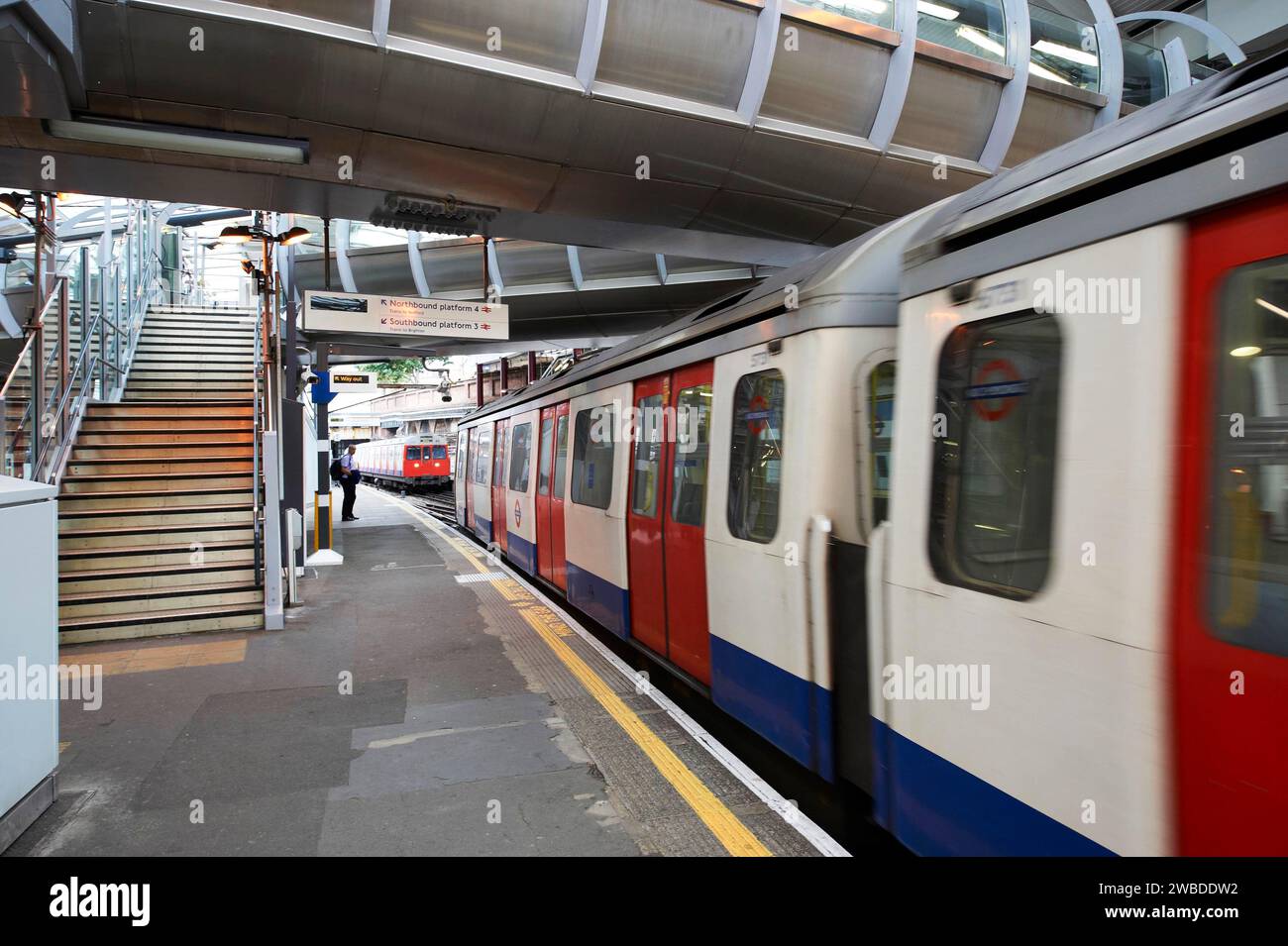 Farringdon Station, London Underground, UK, following rebuild and