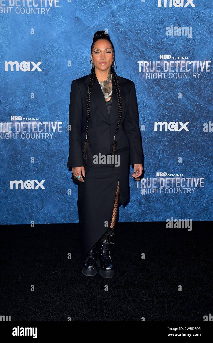 Kali Reis bei der Premiere der HBO TV-Serie True Detective: Night ...