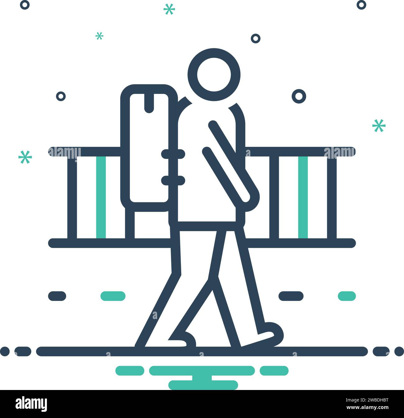 Icon for Vagrant,strolling Stock Vector Image & Art - Alamy