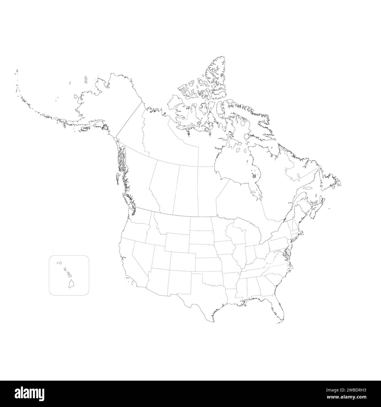 Blank Canada Physical Map blank-canada-physical-map