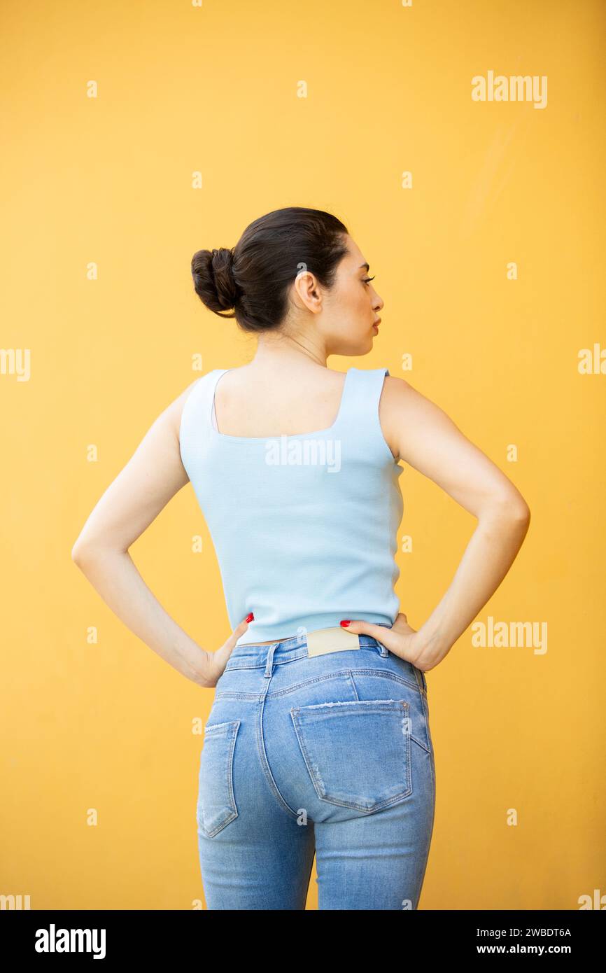 Dominant woman back hi-res stock photography and images - Alamy