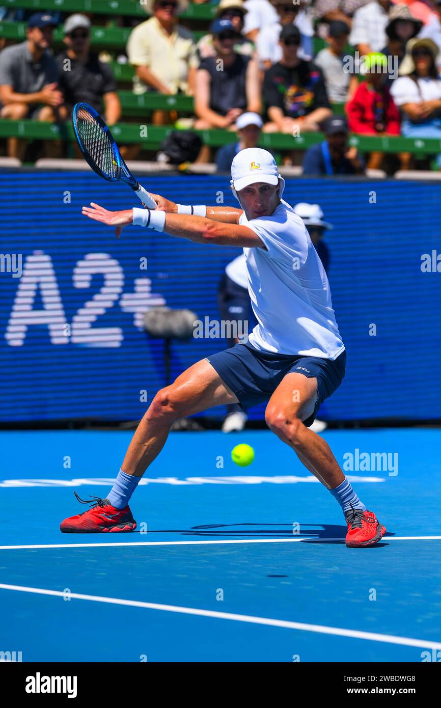 Melbourne, Australia. 10th Jan, 2024. Marc Polmans of Australia seen in ...
