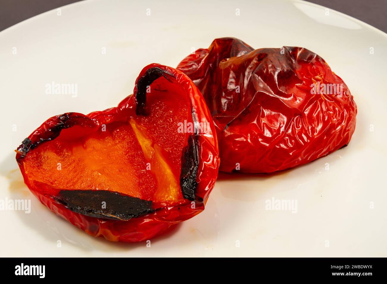 roasted-red-pepper-stock-photo-alamy