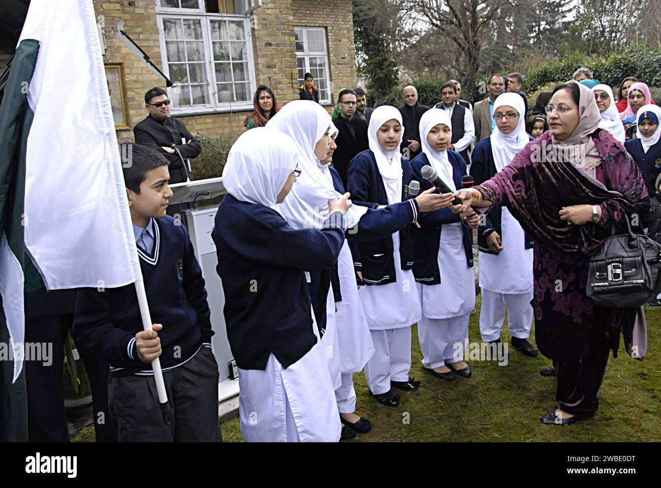 COPENHAGEN /DENMARK Pakistani childres and people from Pakistani