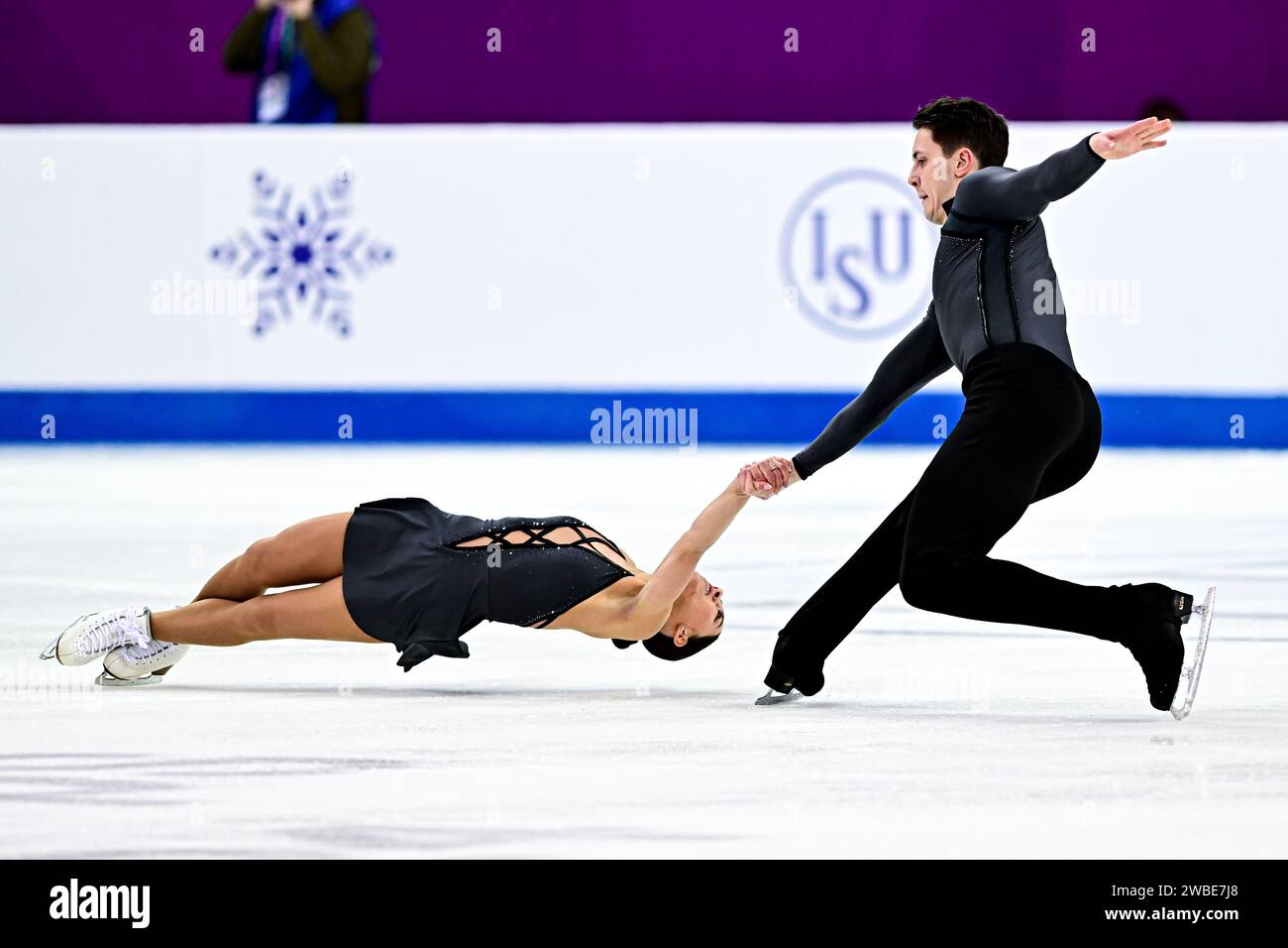 Luke Digby Kaunas, Lithuania. January 10, 2024, Anastasia VAIPAN-LAW & Luke DIGBY ...