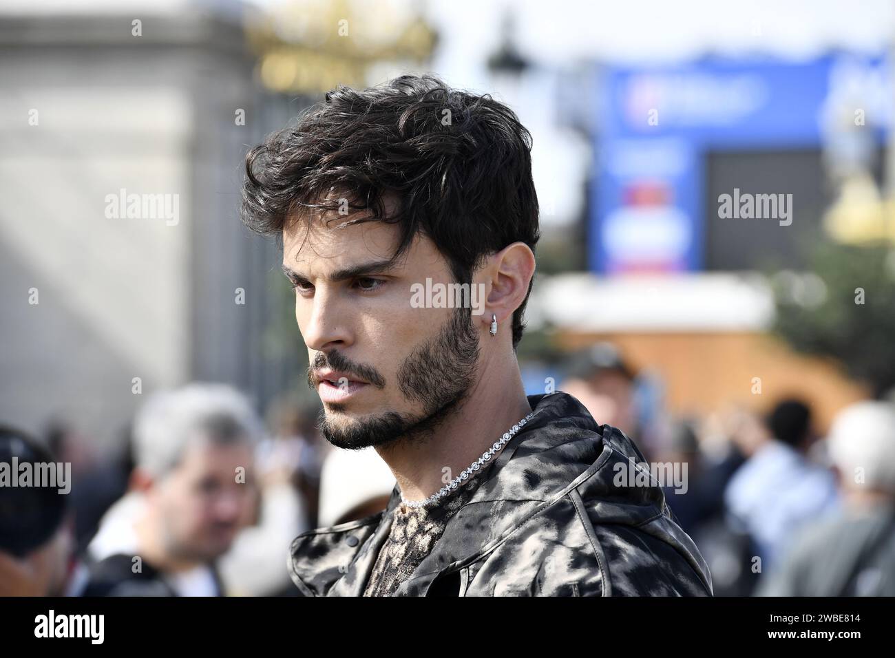 Baptiste Giabiconi - Street Style Paris Fashion Week - DIOR at les ...