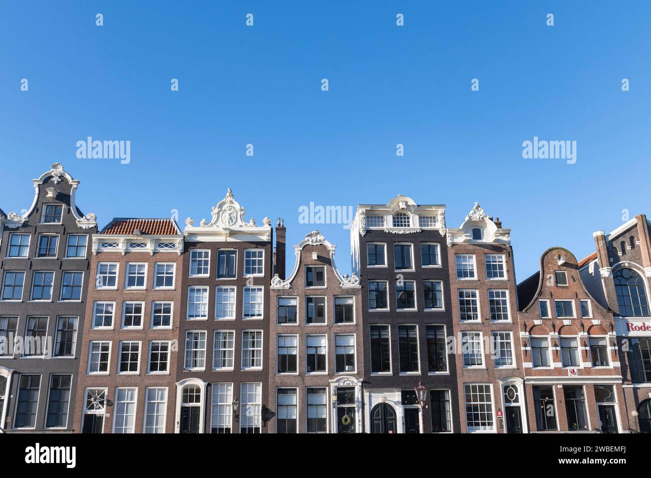 Amsterdam The Netherlands 10th January 2024 Section Of Keizersgracht amsterdam-the-netherlands-10th-january-2024-section-of-keizersgracht