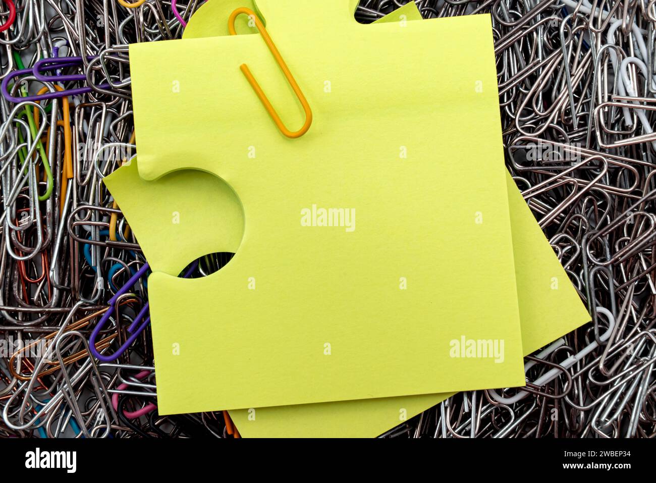 Paperclip Forms Back form school hi-res stock photography and images - Alamy