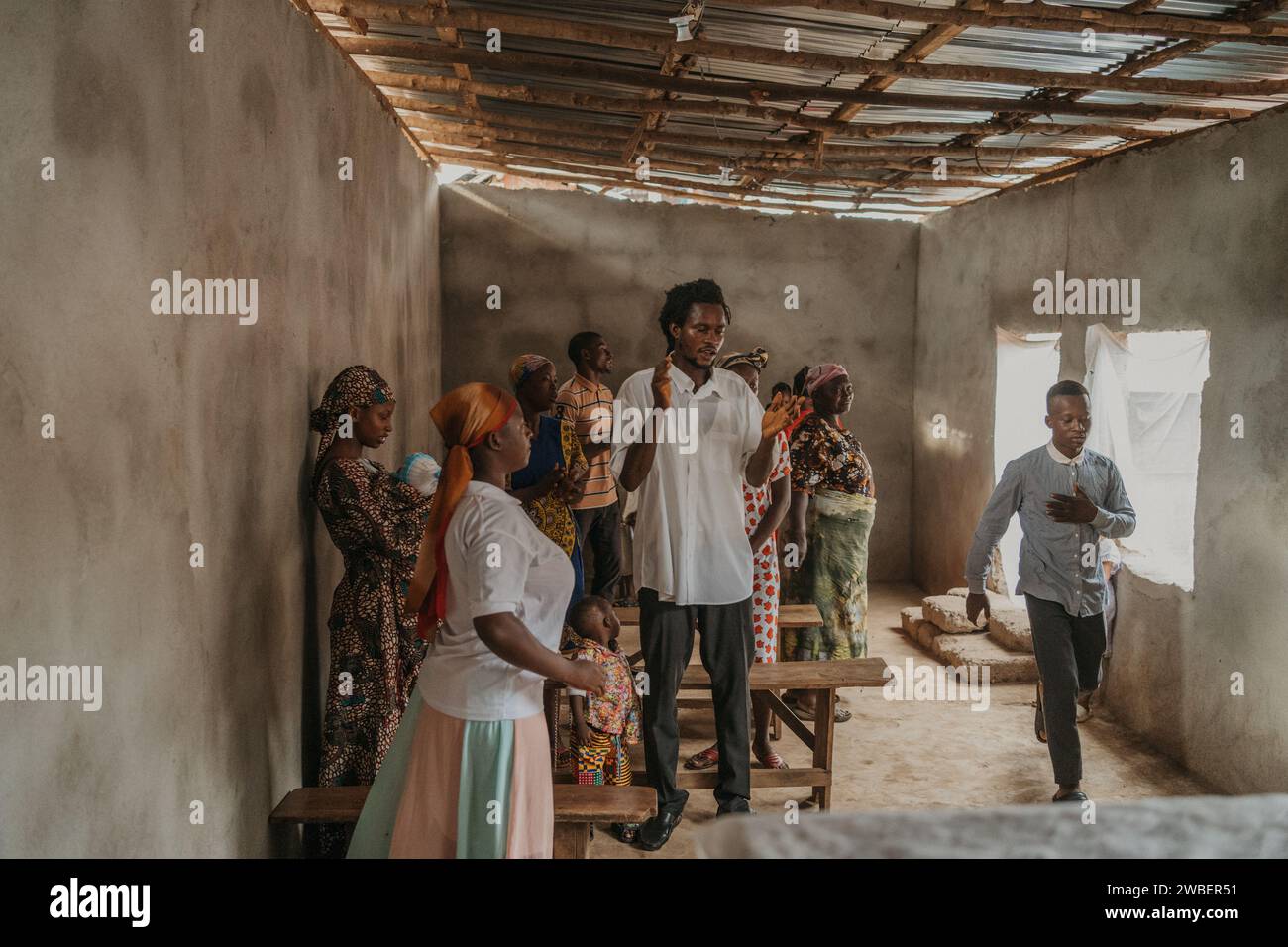 Faithful prayer gathering hi-res stock photography and images - Alamy