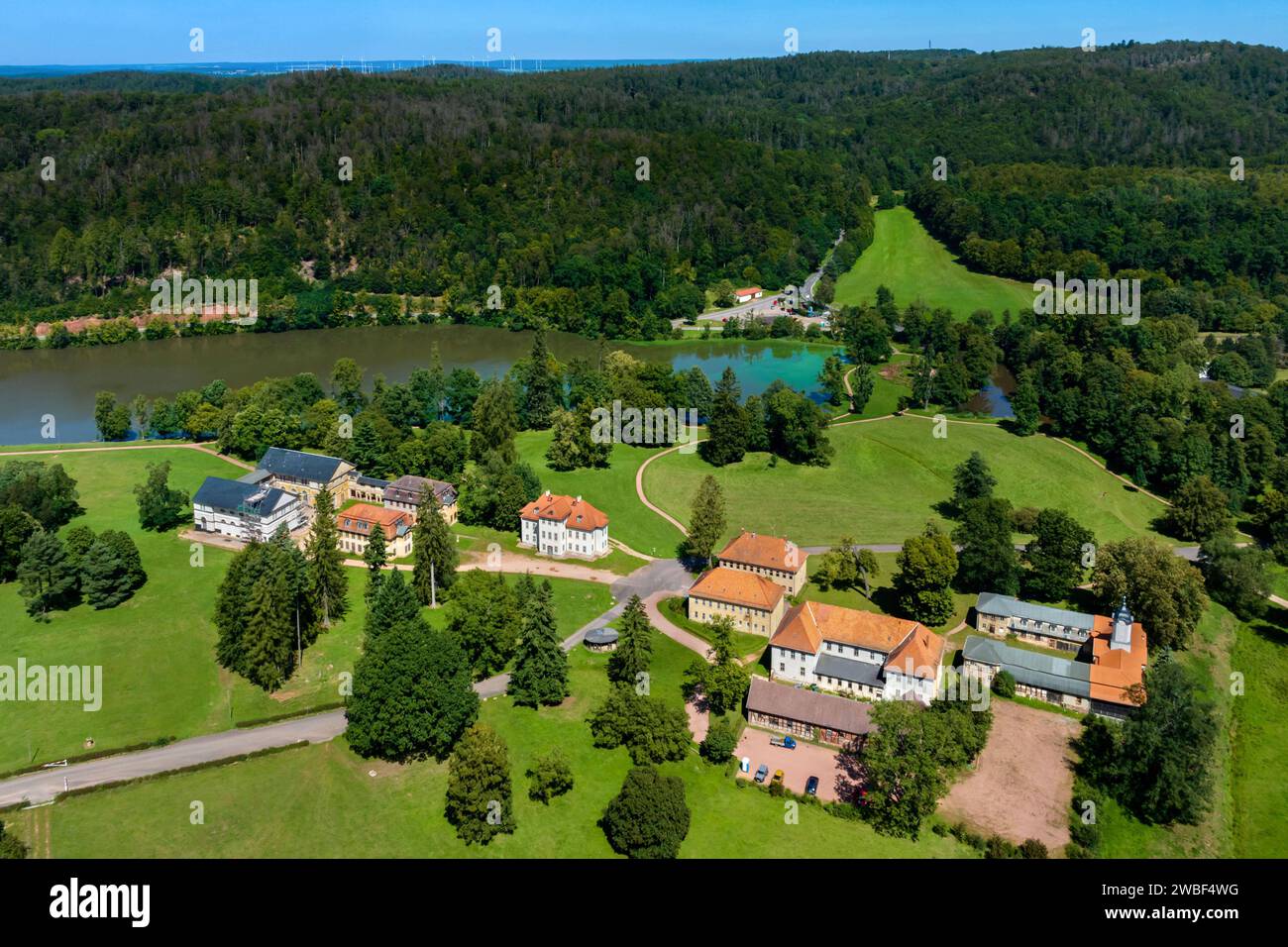 Schloss und Park Wilhelmsthal Die historischen Park und Schlossanlage