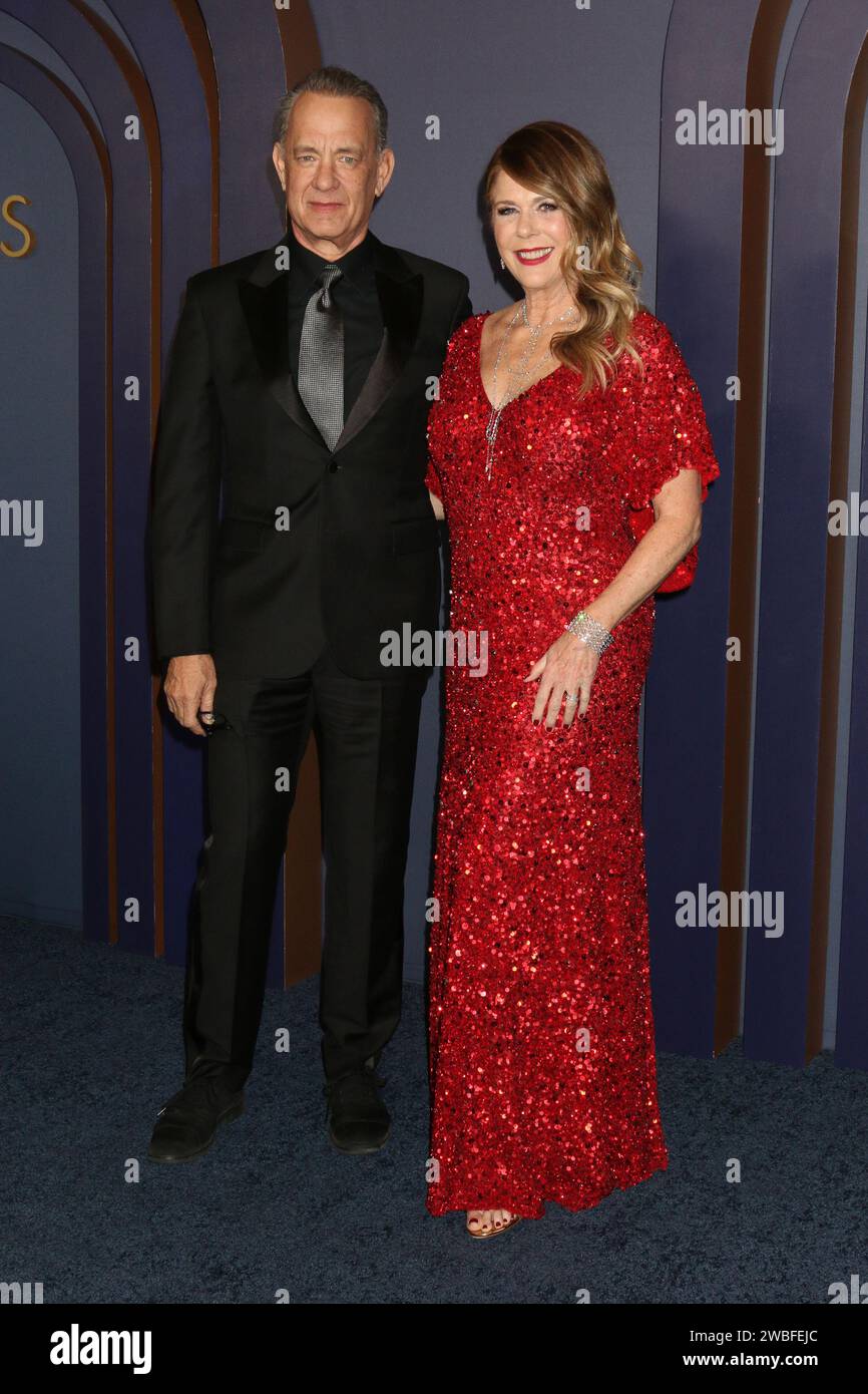 Los Angeles, USA. 09th Jan, 2024. LOS ANGELES JAN 9 Tom Hanks, Rita