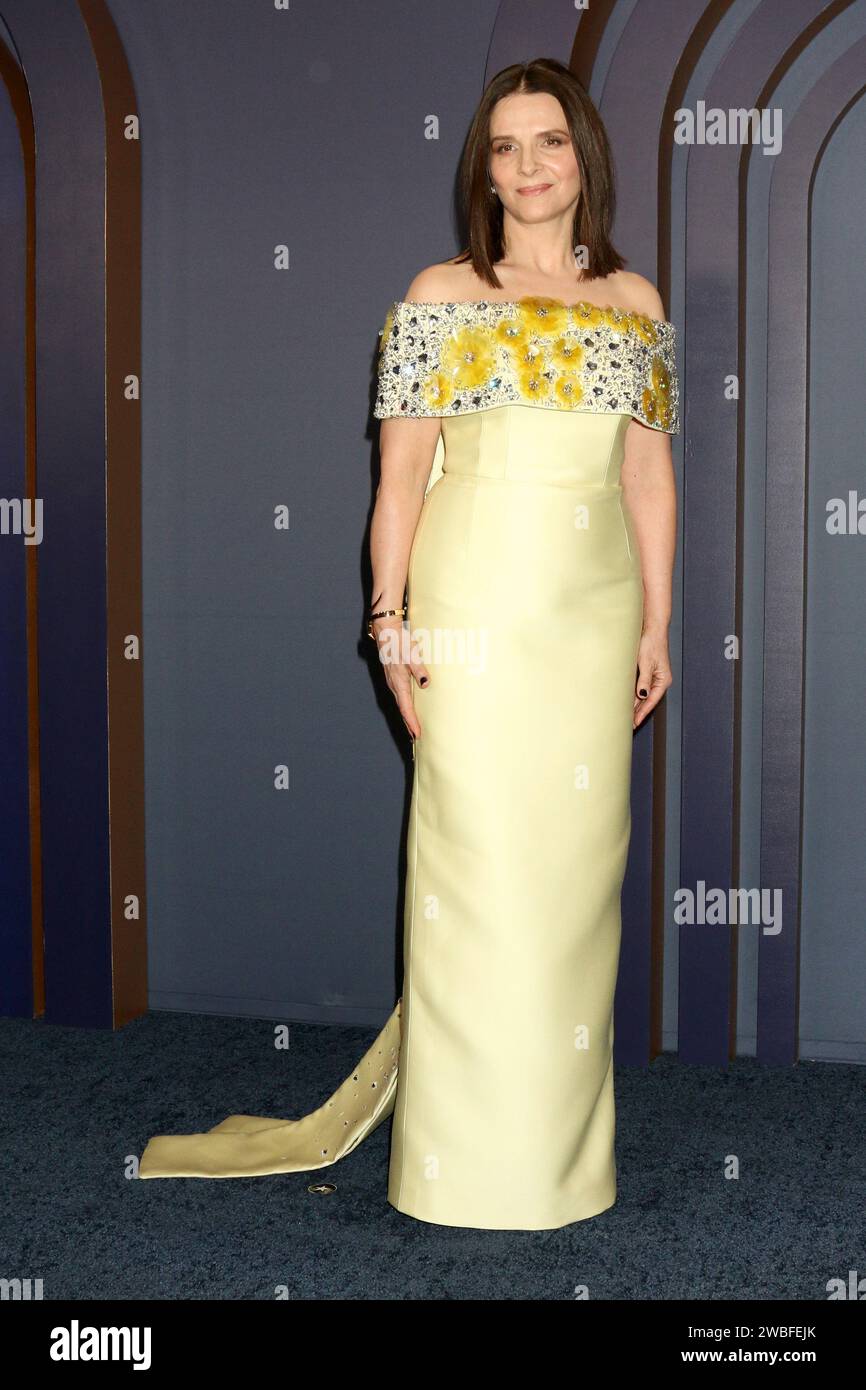 Los Angeles, USA. 09th Jan, 2024. LOS ANGELES - JAN 9: Juliette Binoche