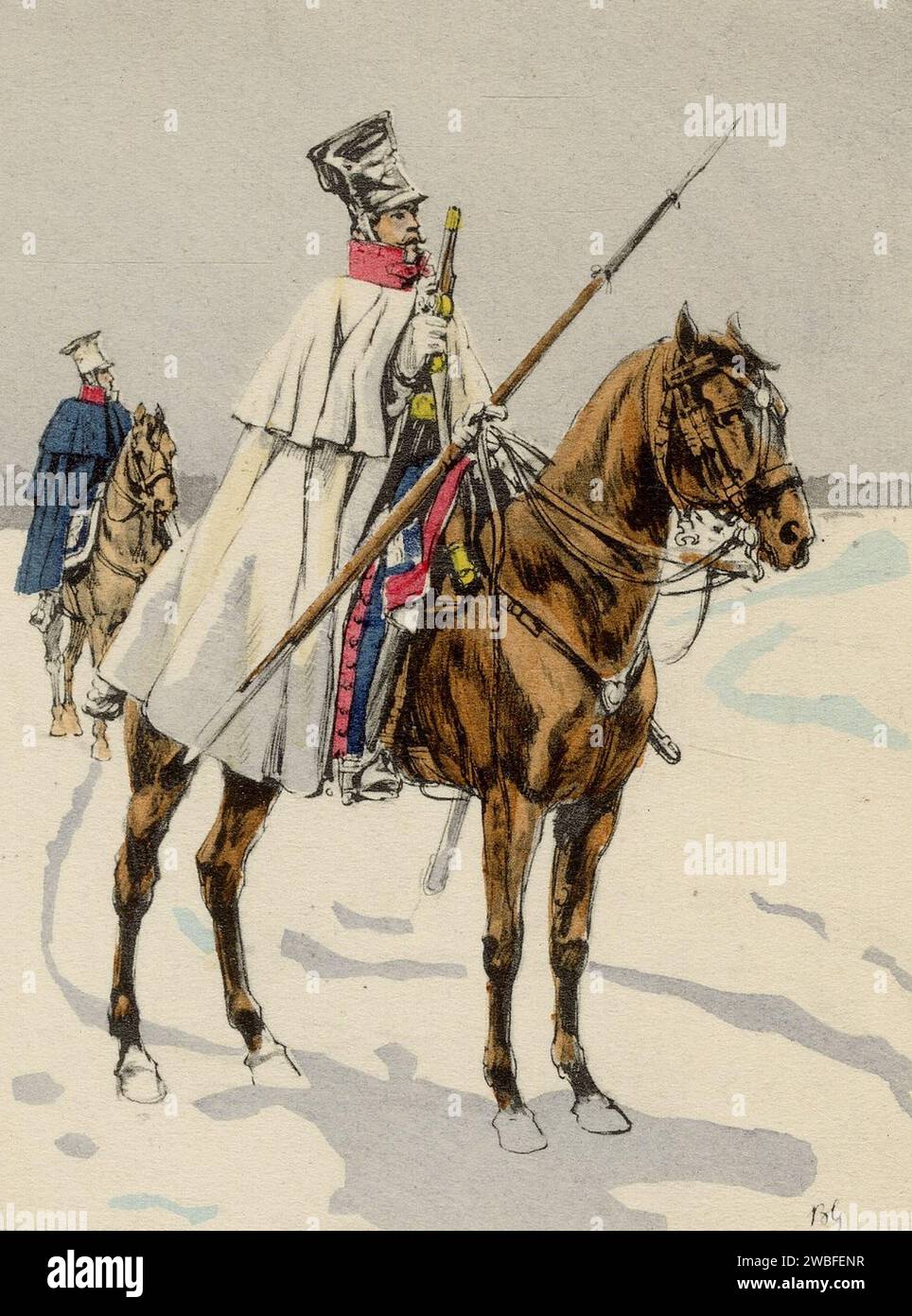 CBG-MIGNOT. Ier Empire. France. Lanciers de la Vistule. Ce l