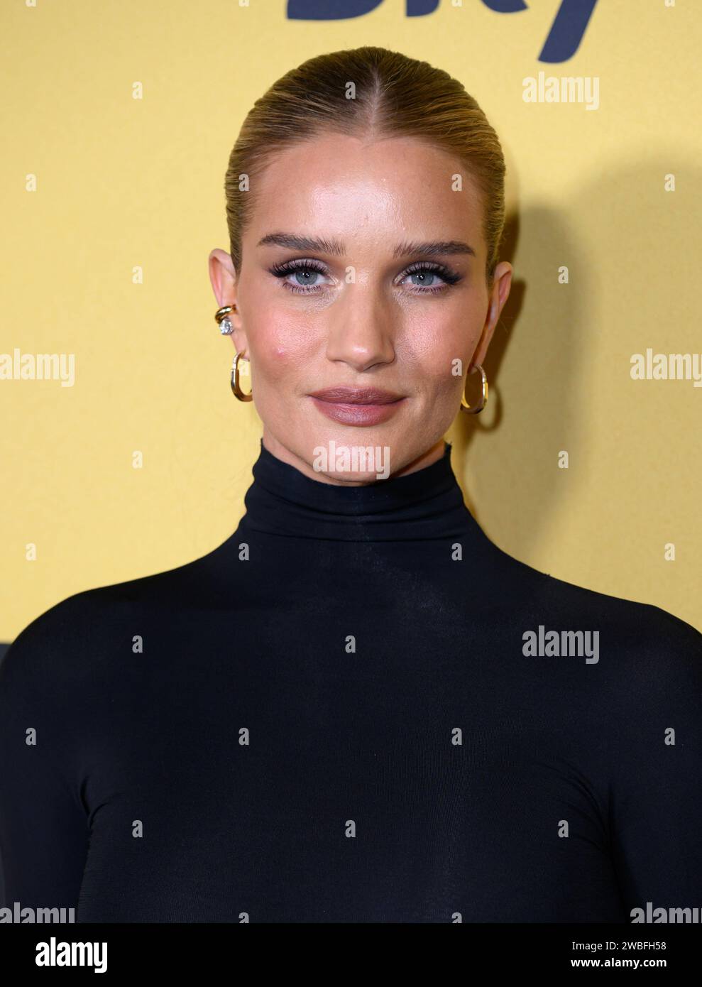 London, UK. January 10th, 2024. Rosie Huntington-Whiteley arriving at