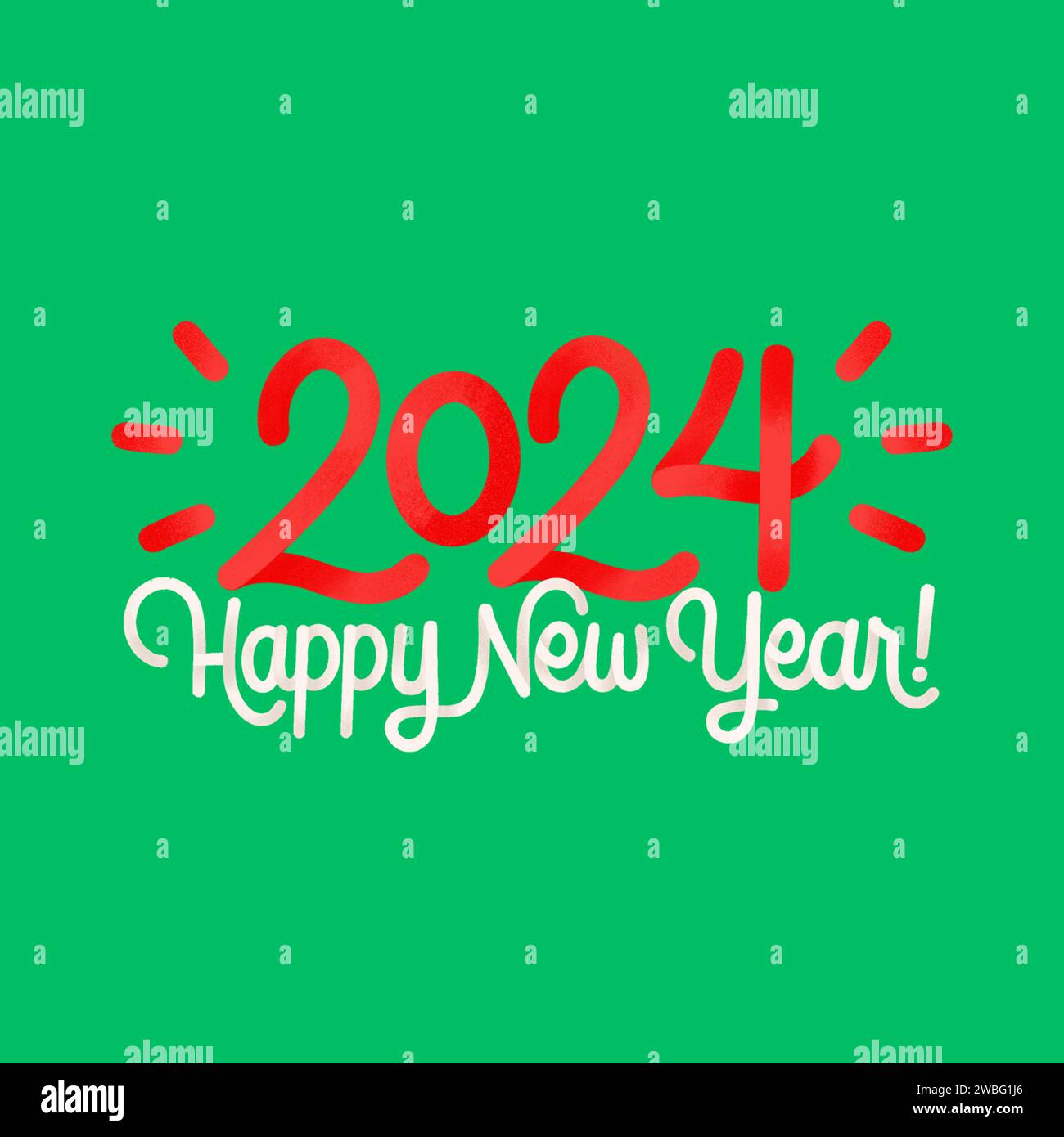 Construction concept 2024, preparations to 2024. Happy New Year 2024. Happy Chinese New