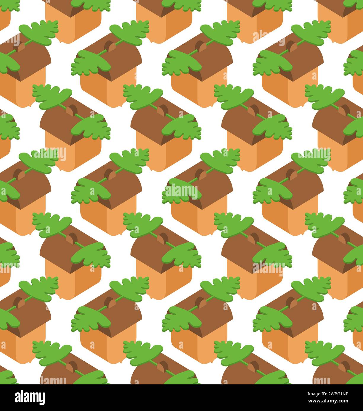 Acorn pattern seamless. Fruit of the oak tree background. Baby fabric texture Stock Vector