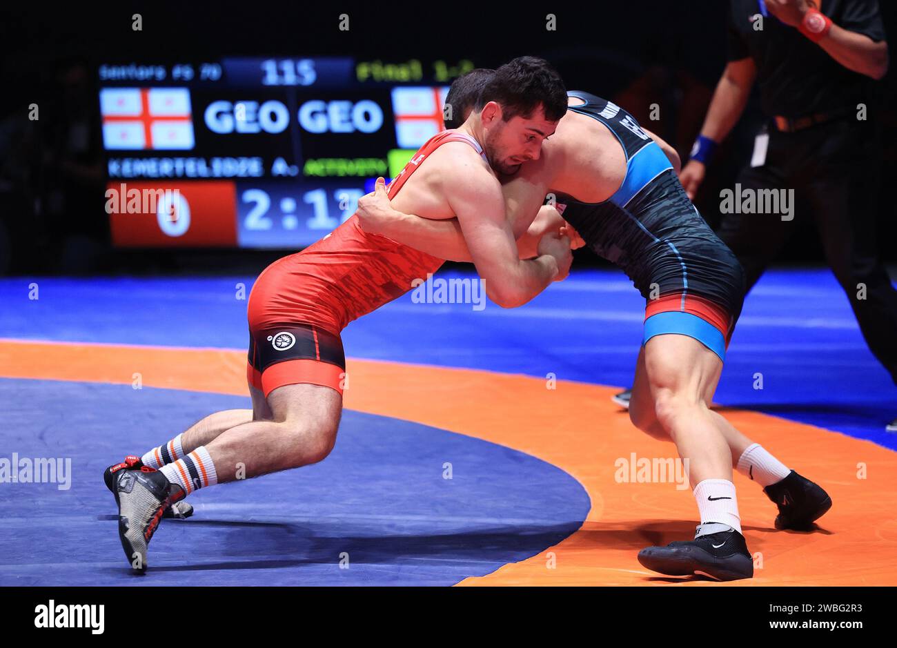 Zagreb, Croatia. 10th Jan, 2025. International Wrestling Tournament