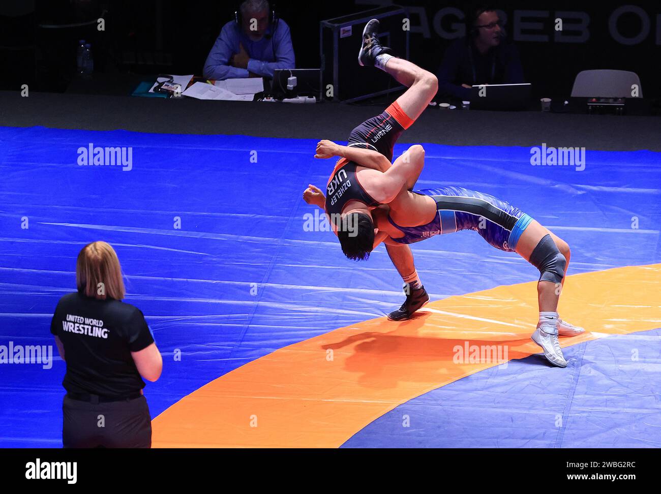 Zagreb, Croatia. 10th Jan, 2025. International Wrestling Tournament