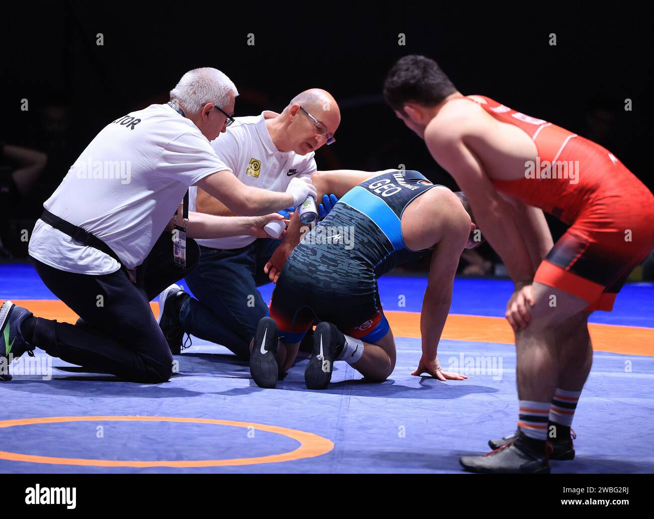 Zagreb, Croatia. 10th Jan, 2024. International Wrestling Tournament