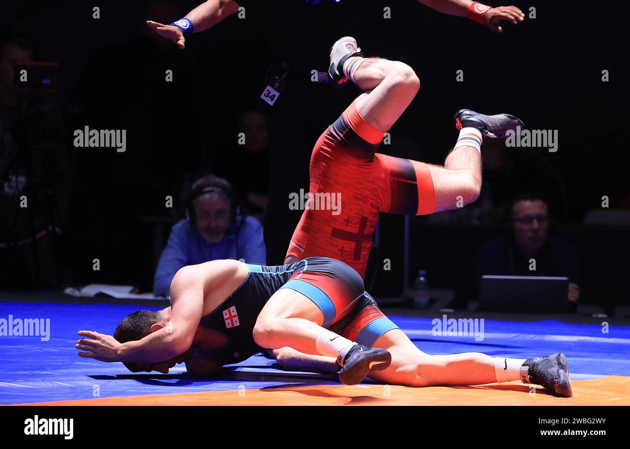 Zagreb, Croatia. 10th Jan, 2024. International Wrestling Tournament