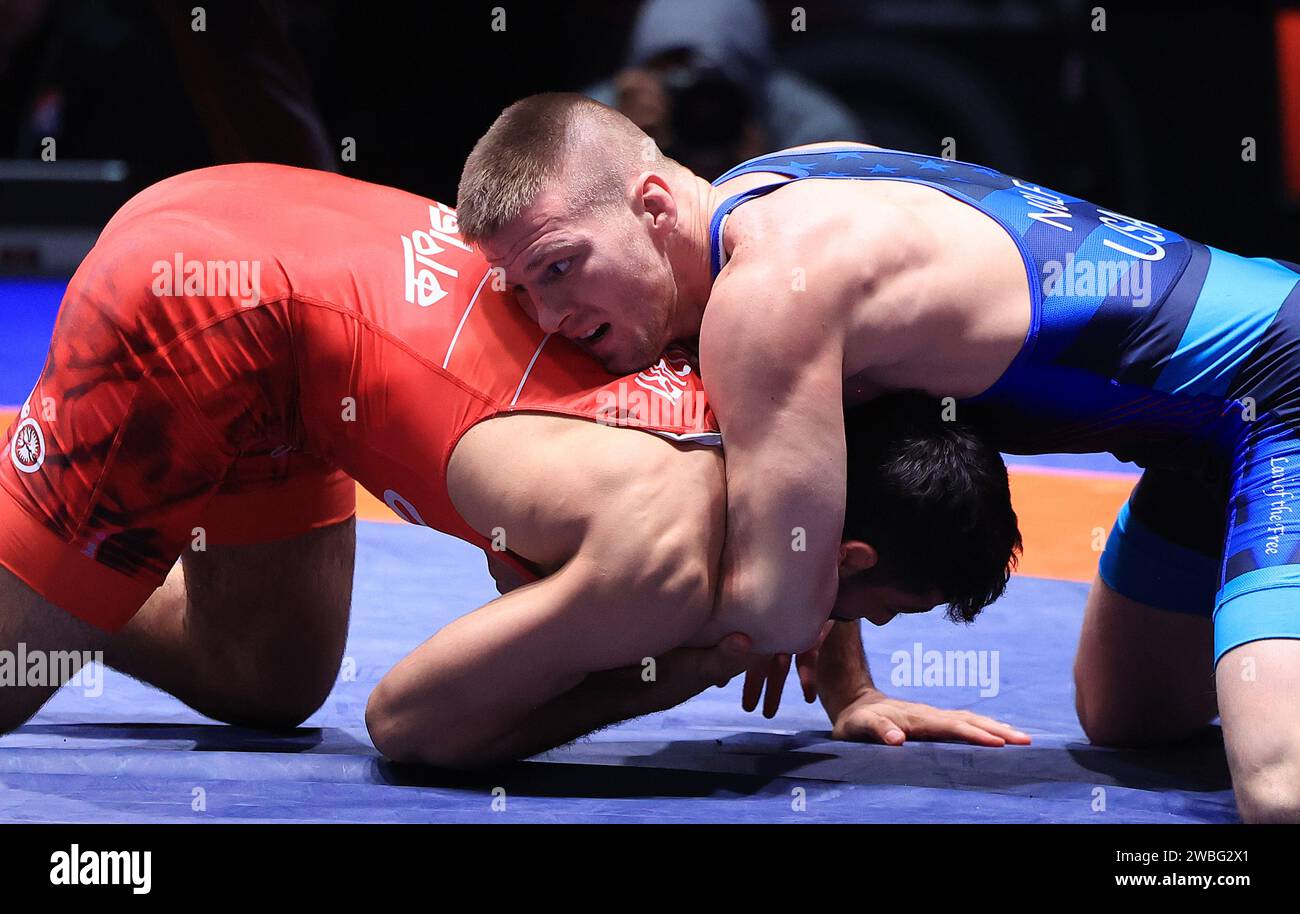 Zagreb, Croatia. 10th Jan, 2024. International Wrestling Tournament