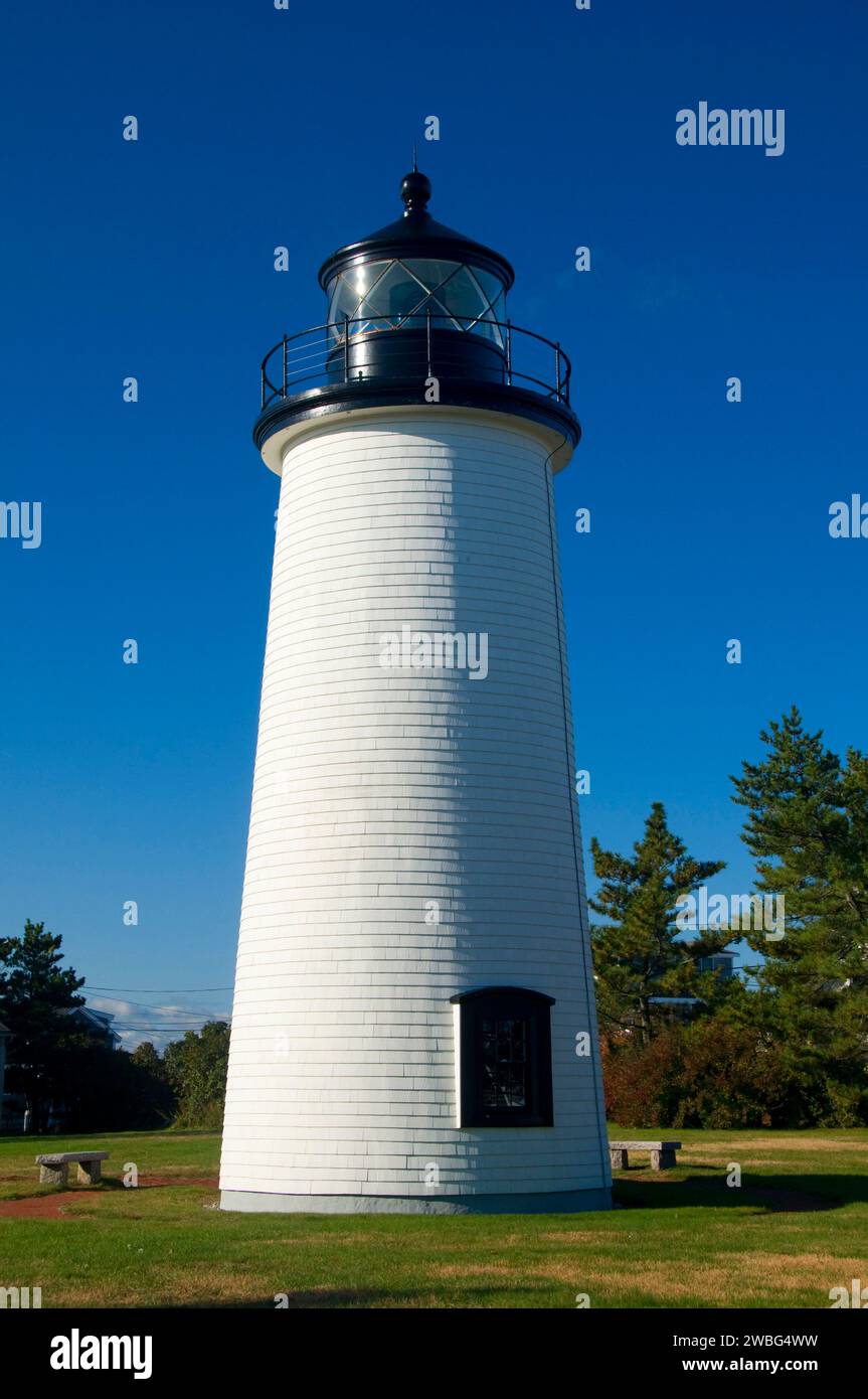 Plum Island Lighthouse, Plum Island, Massachusetts Stock Photo - Alamy