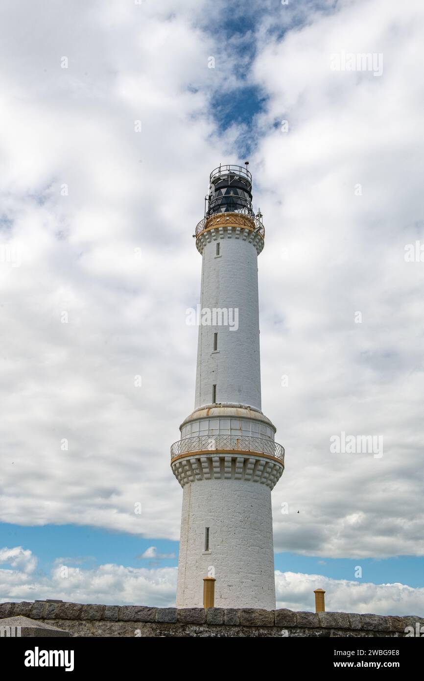 Aberdeen lighthouse, Aberdeen, Scotland, UK Stock Photo