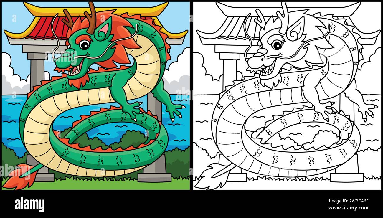 Chinese New Year Dragon Printable