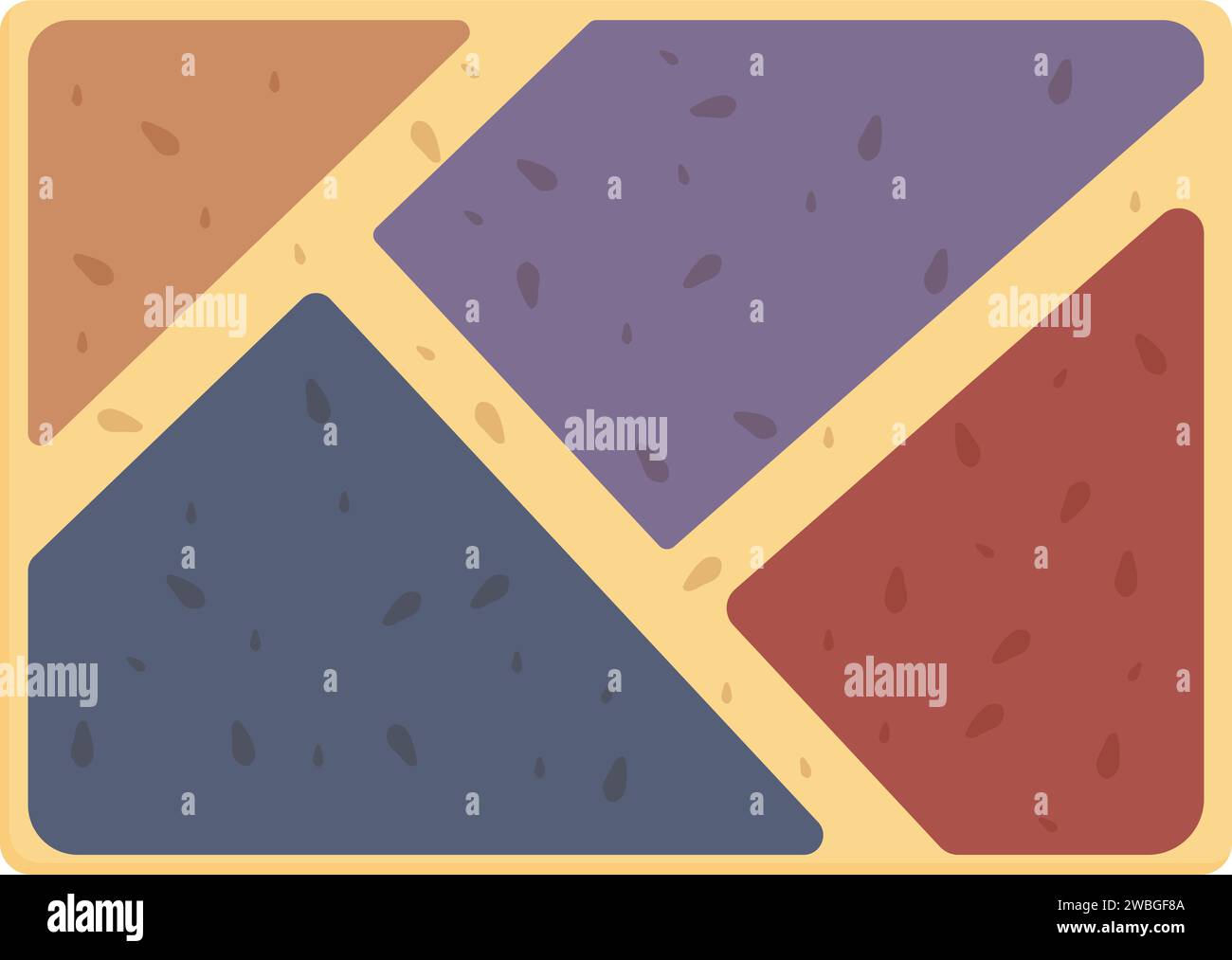 Triangular style door mat icon cartoon vector. House front. Step wall