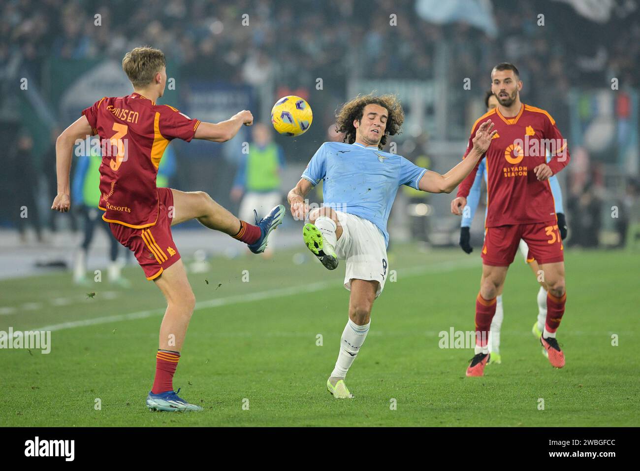 Stadio Olimpico, Rome, Italy. 10th Jan, 2024. Italian Coppa Italia ...