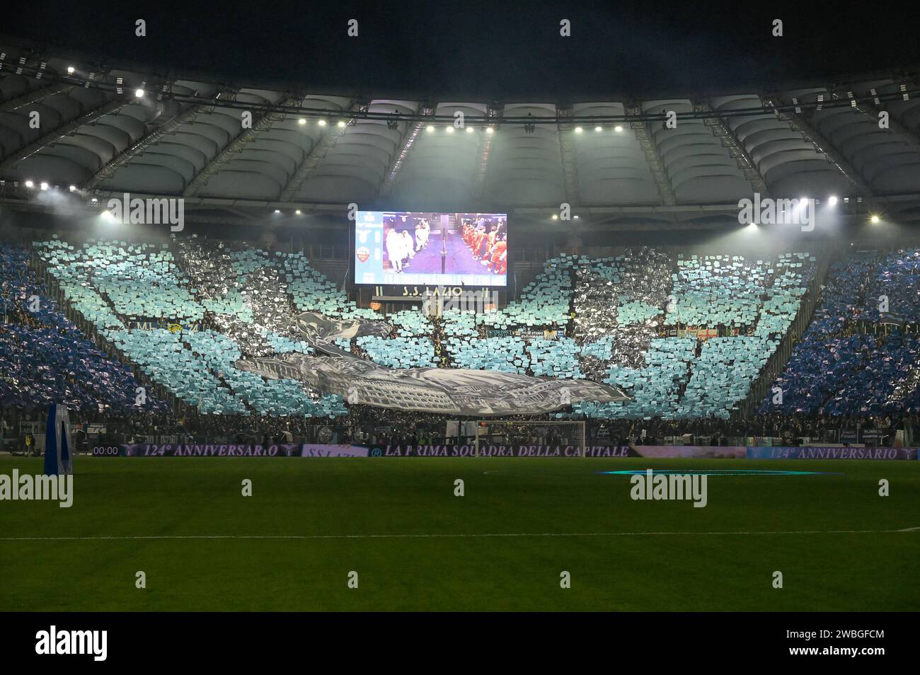Stadio Olimpico, Rome, Italy. 10th Jan, 2024. Italian Coppa Italia ...