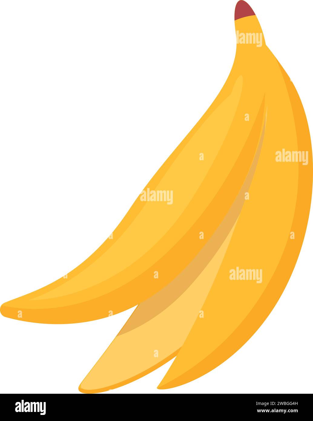 Banana organic waste icon cartoon vector. Ecology sort trash. Reuse can ...