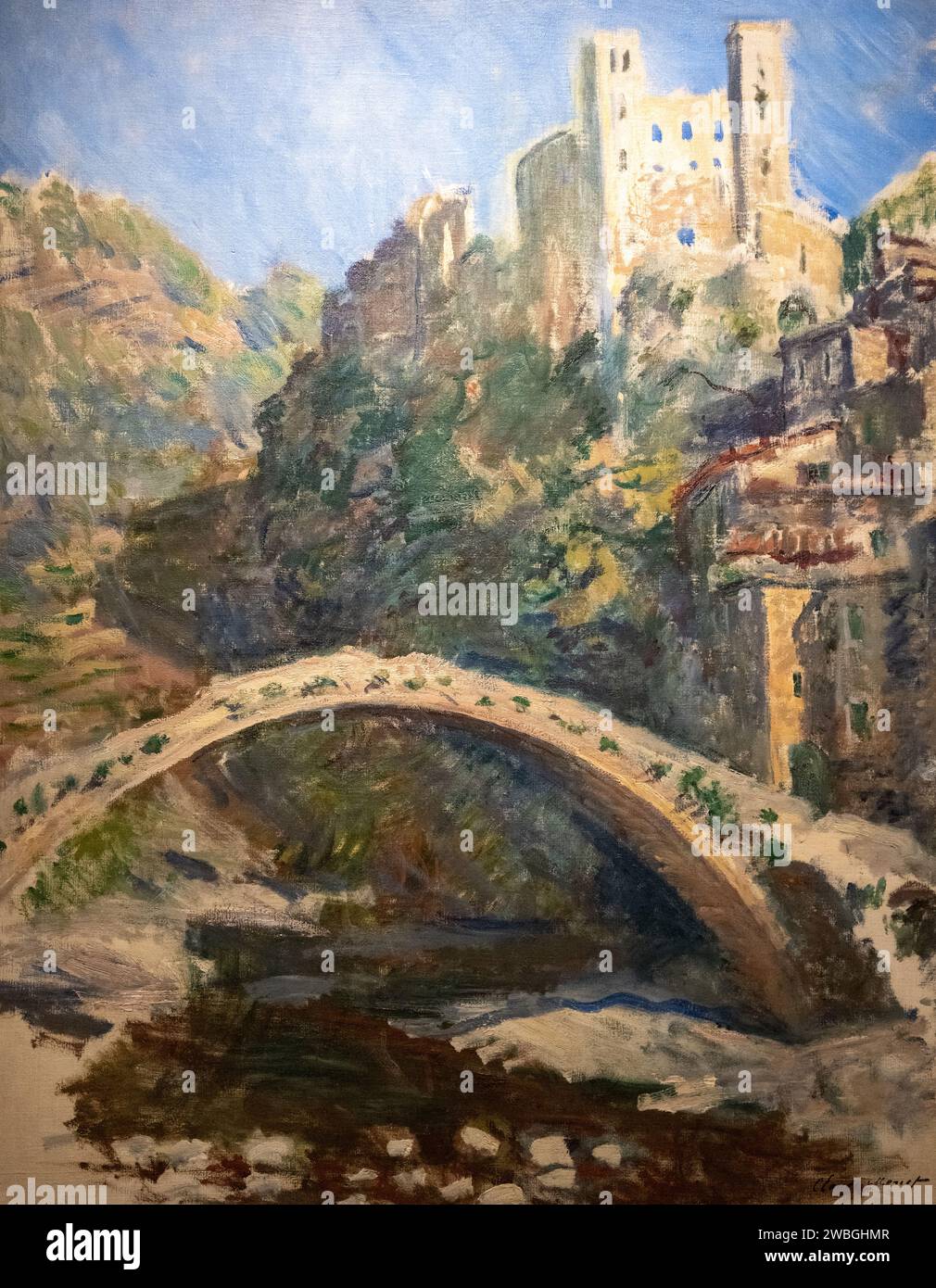 Claude monet bridge 1884 hi-res stock photography and images - Alamy