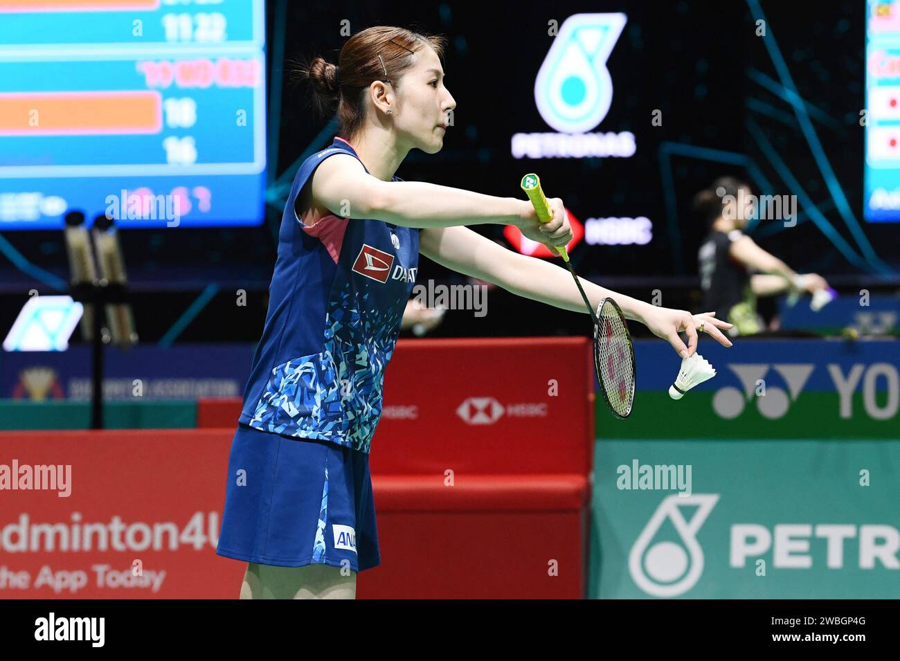 Axiata Arena, Kuala Lumpur, Malaysia. 10th Jan, 2024. Chiharu Shida ...