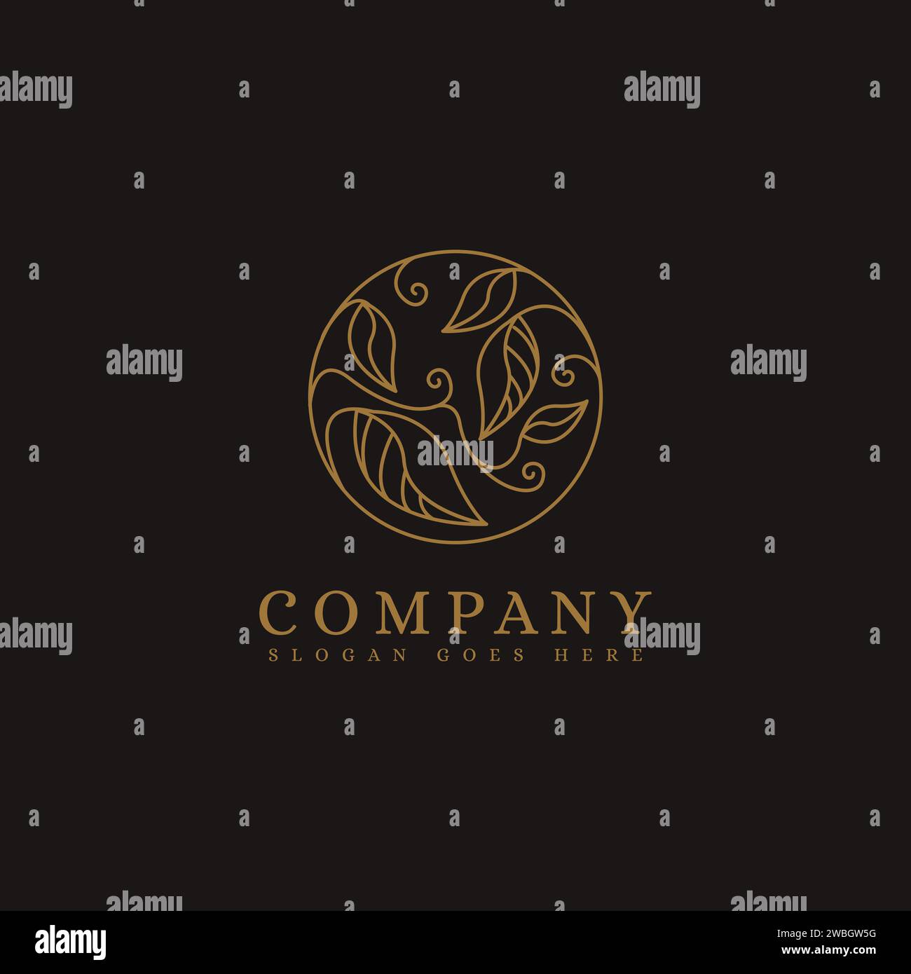 Abstract circle of nature logo icon vector Stock Vector Image & Art - Alamy