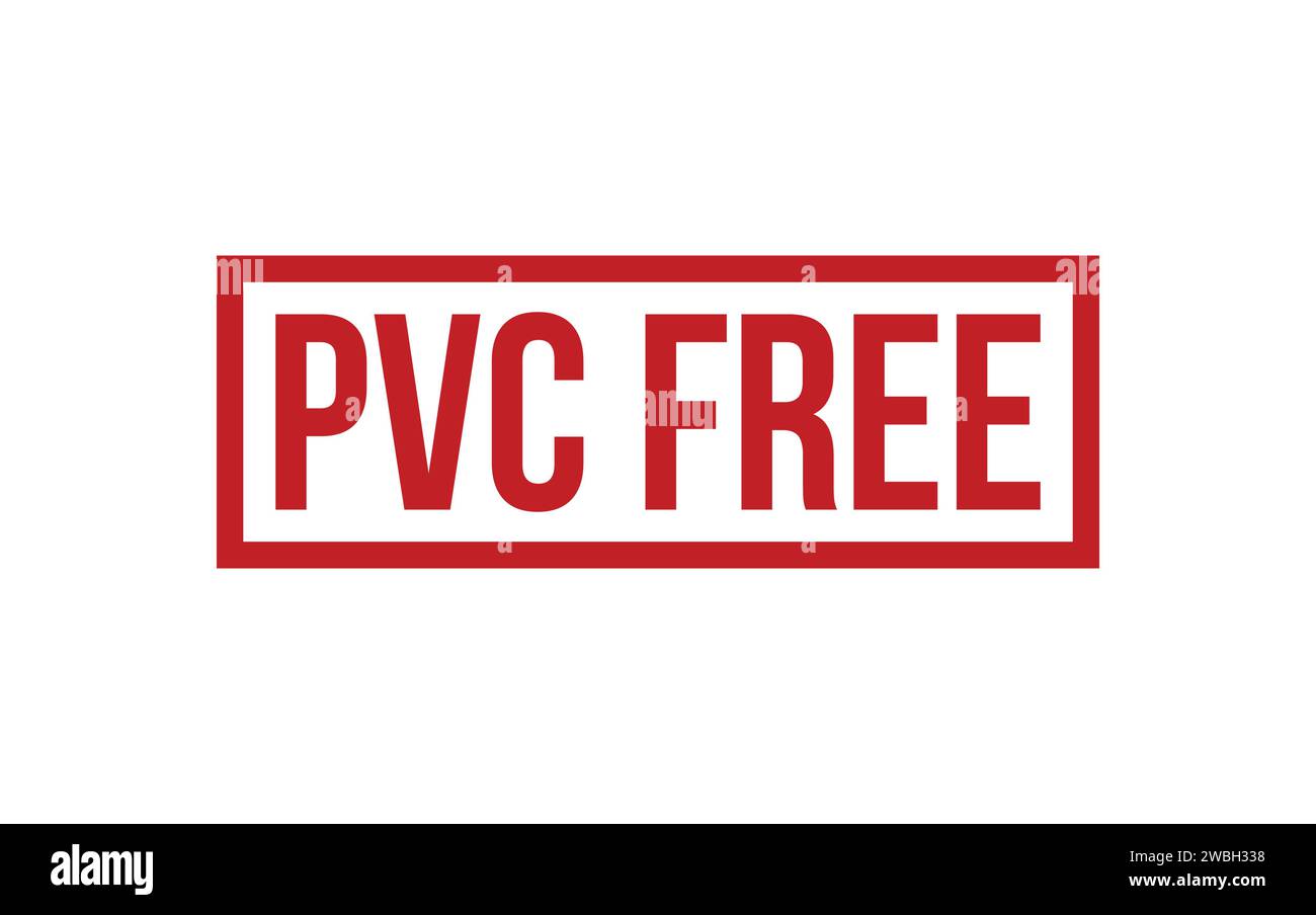 Pvc Free Stamp. Pvc Free Rubber grunge Stamp Seal Stock Vector Image