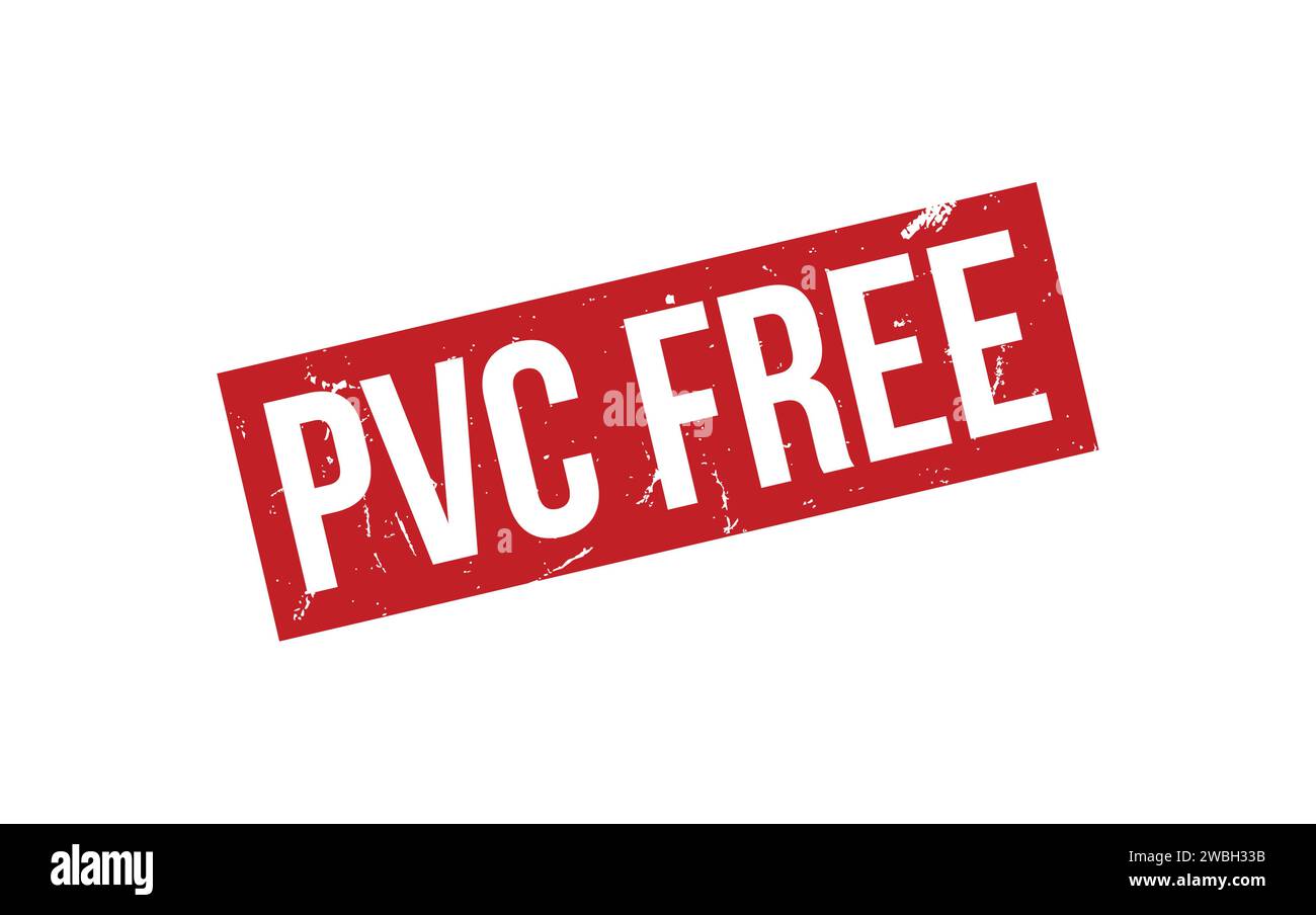Pvc Free Stamp. Pvc Free Rubber grunge Stamp Seal Stock Vector Image