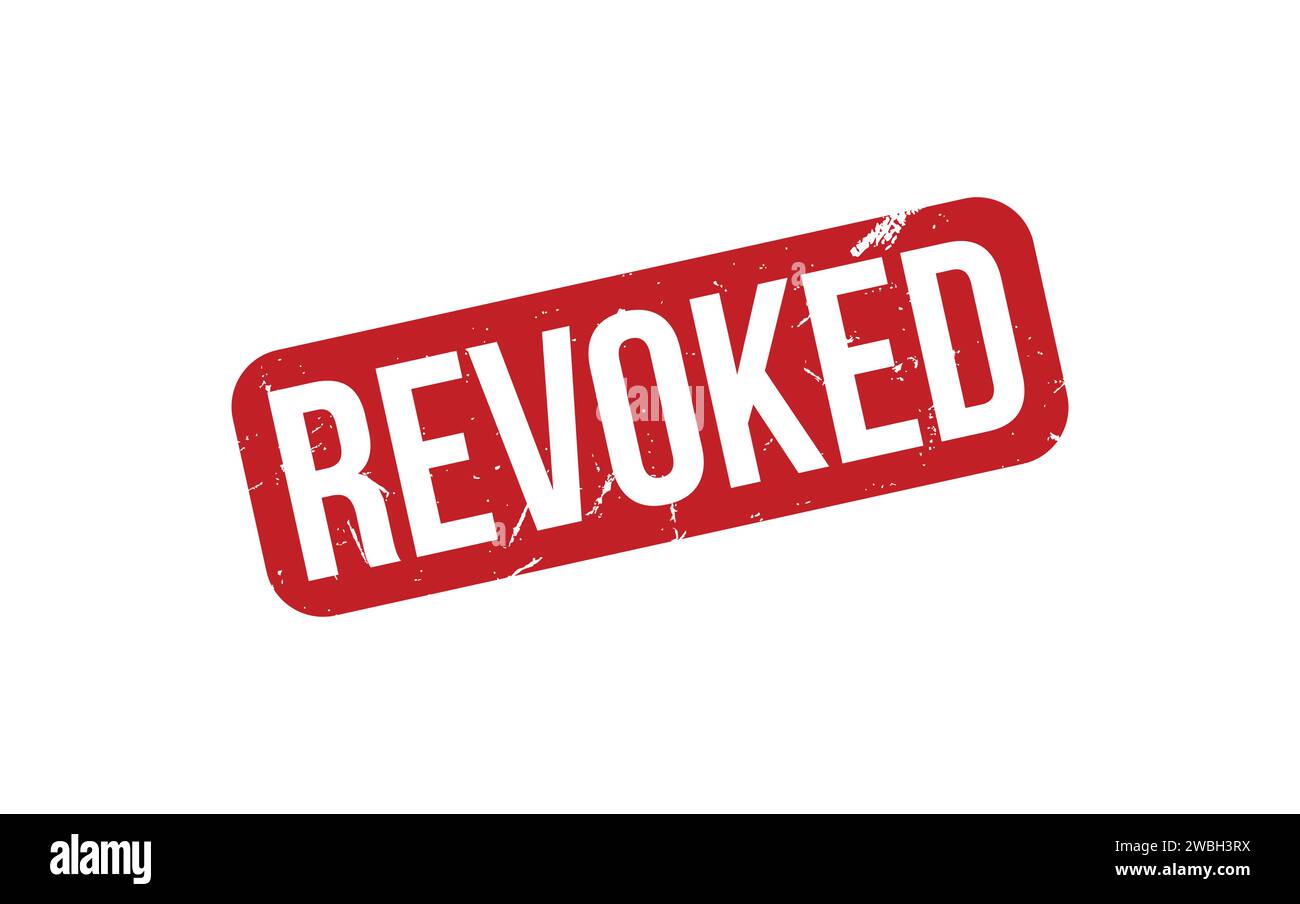 Revoked rubber stamp hires stock photography and images Alamy