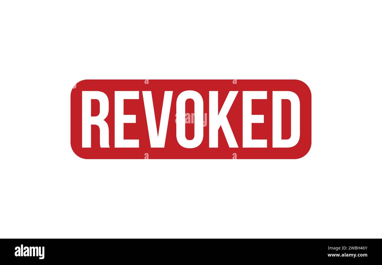 Revoked rubber stamp hi-res stock photography and images - Alamy