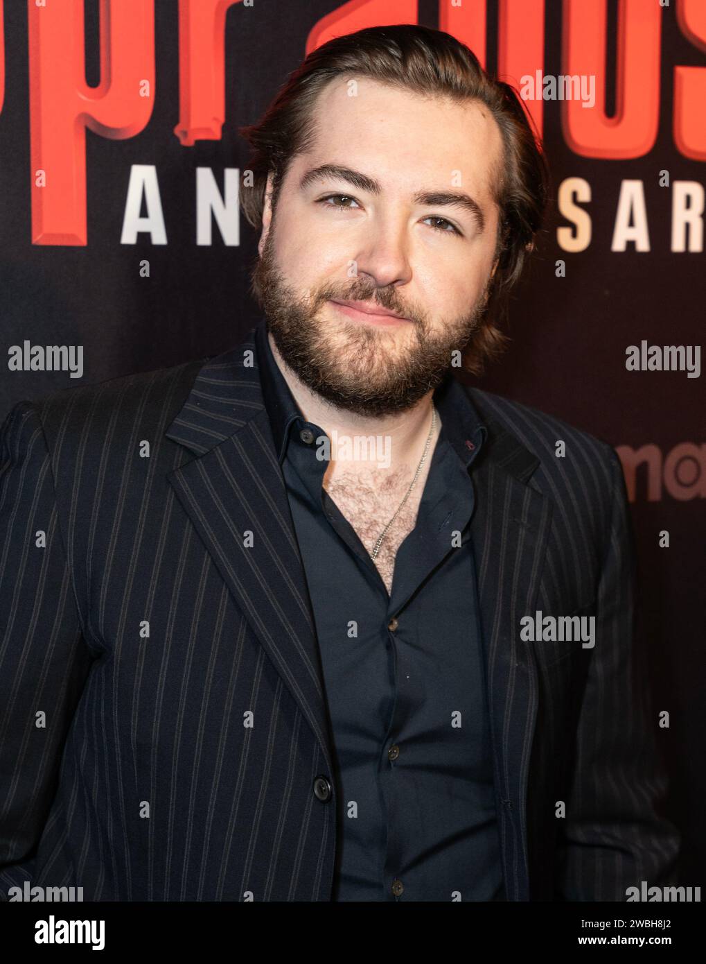 New York, USA. 10th Jan, 2024. Michael Gandolfini attends HBO's "The