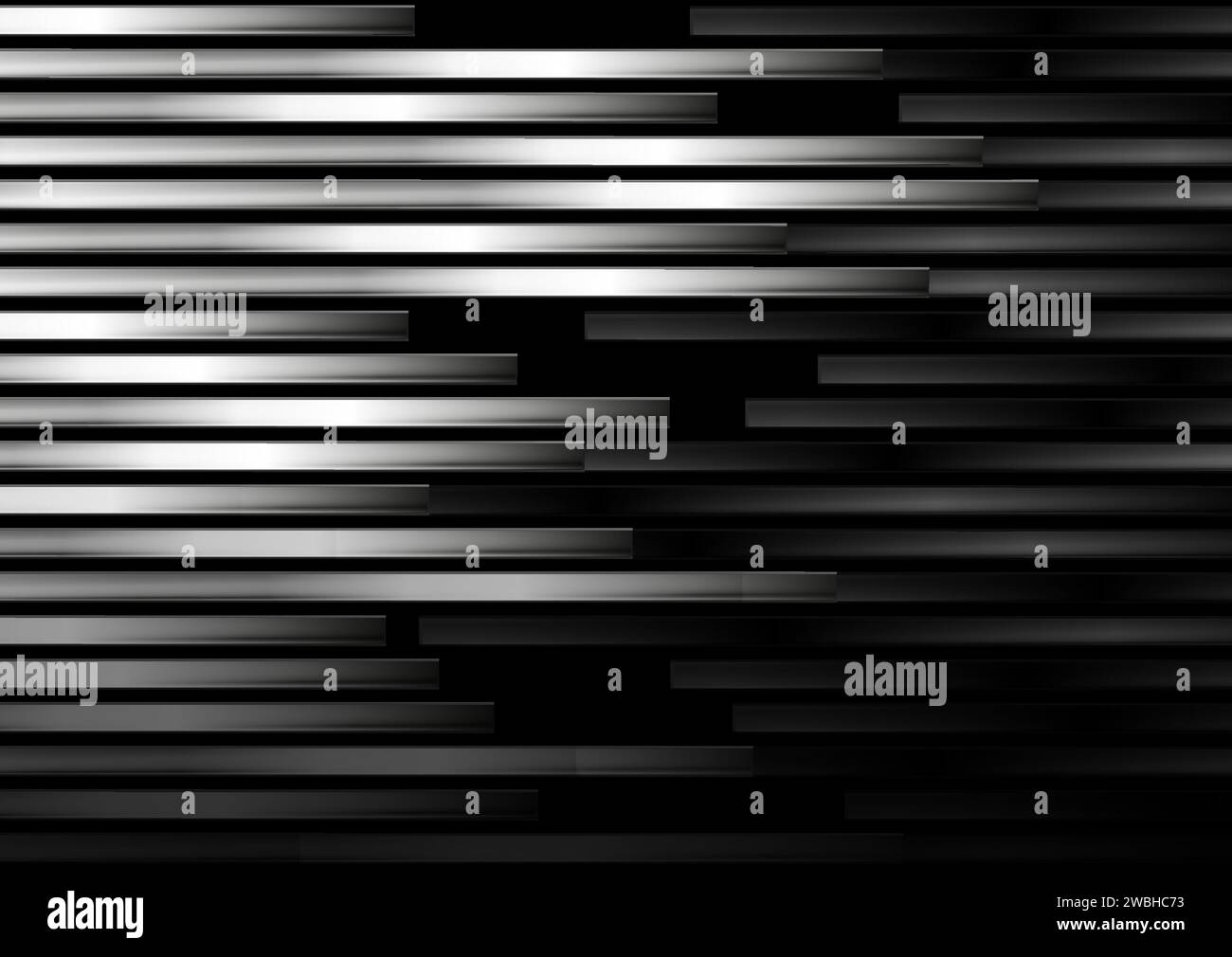 Black and grey metallic glossy stripes abstract technology background ...