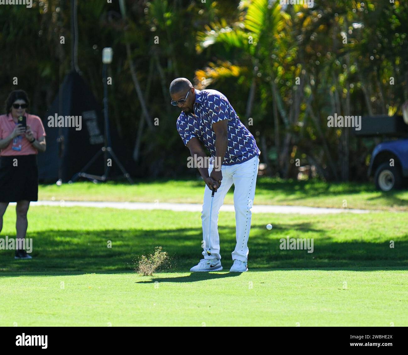 Honolulu, Hawaii, USA. 10th Jan, 2024. Academy Award winner Jamie Foxx