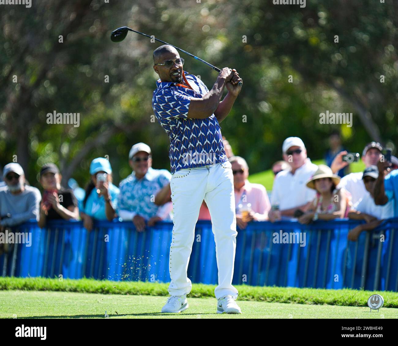 Honolulu, Hawaii, USA. 10th Jan, 2024. Academy Award winner Jamie Foxx