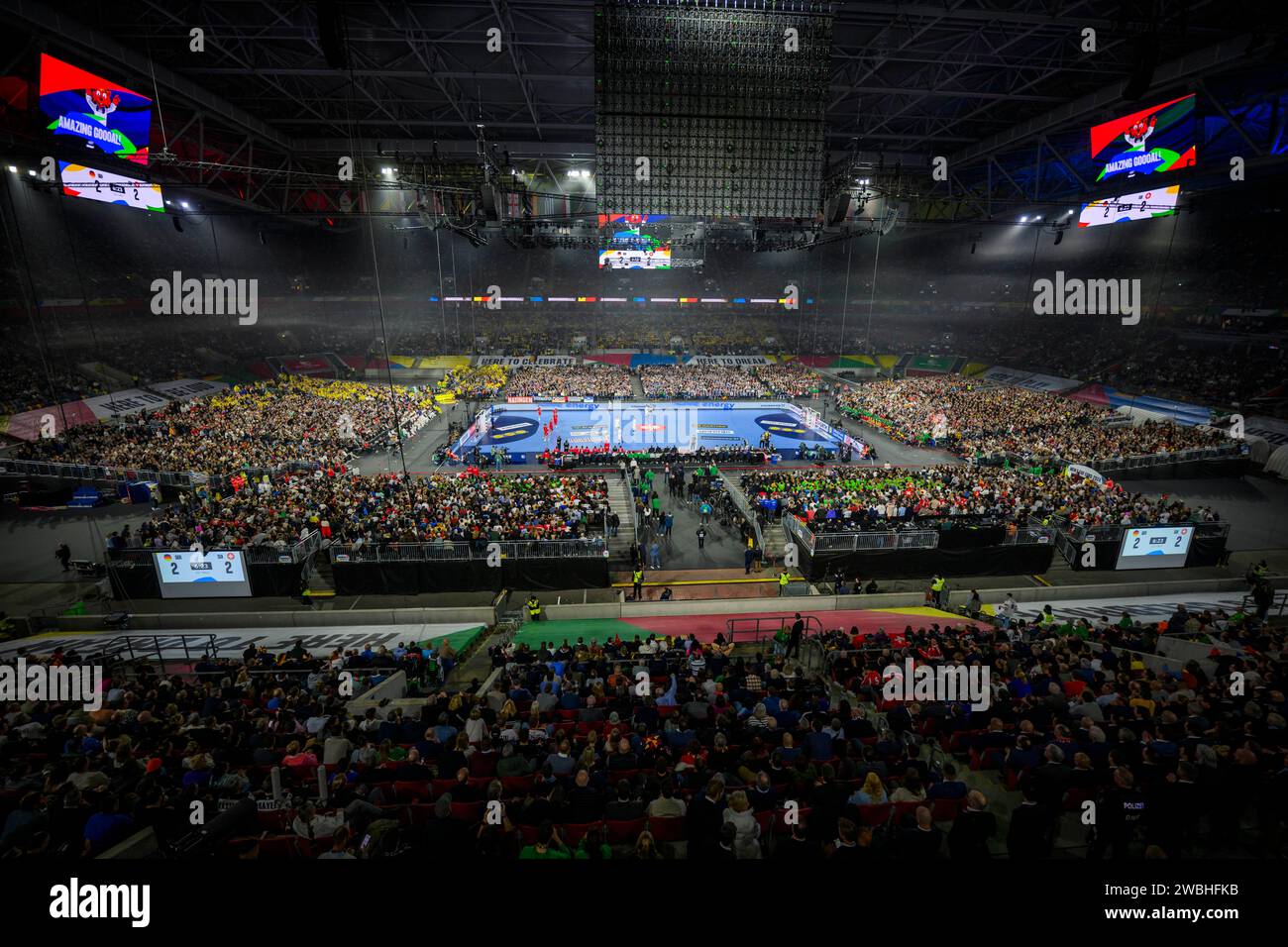 Duesseldorf, Germany. 10th Jan, 2024. Handball European Championship