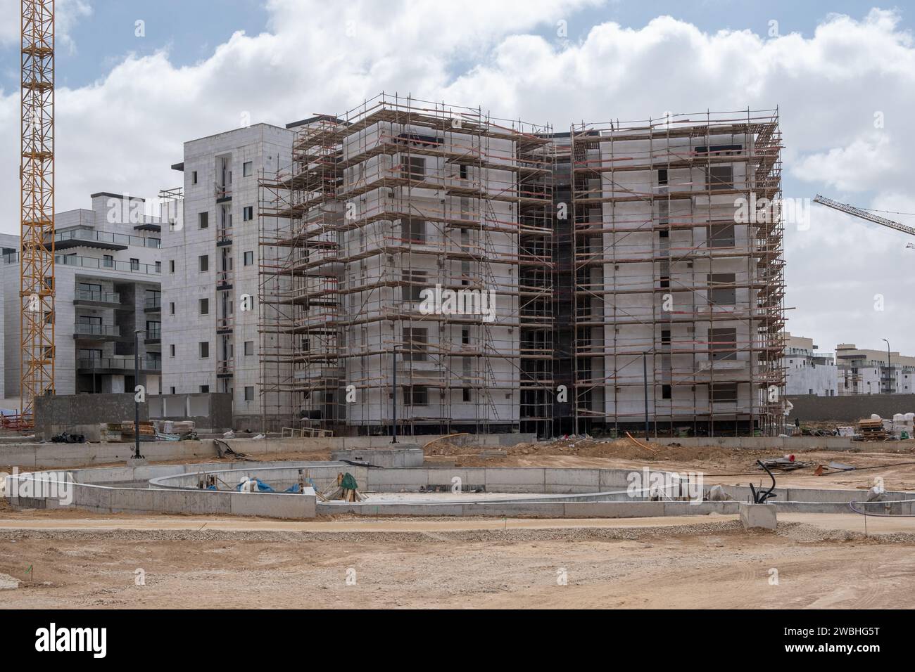 New Construction Development In Israel Buildings New Apartments On A